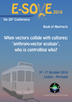 When Vectors Collide with Cultures: 'Anthropo-Vector Ecology', Who is Controlling Who?: Book of Abstracts of the 20th European Society for Vector Ecology Conference 2016 2016 9086862918 Book Cover