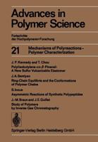 Mechanisms of Polyreactions Polymer Characterization 3662158515 Book Cover