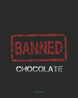 Reduce Cholesterol - Chocolate Banned Notebook (College Ruled Journal) 1698633742 Book Cover