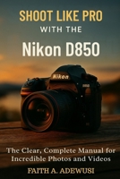 Shoot Like Pro With The Nikon D850: The Clear, Complete Manual for Incredible Photos and Videos B0FG15YQRB Book Cover