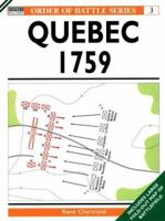 Quebec 1759 (Order of Battle) 185532847X Book Cover