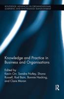 Knowledge and Practice in Business and Organisations 1138617253 Book Cover