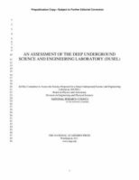 An Assessment of the Science Proposed for the Deep Underground Science and Engineering Laboratory 0309217237 Book Cover