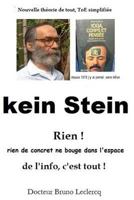 Kein Stein: la théorie 1539986373 Book Cover