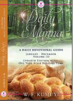 Daily Manna a Devotional Guide Jan-dec Volume 3 1467559946 Book Cover