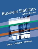 Business Statistics. A First Course 0321838696 Book Cover