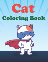Cat Coloring book: coloring pages and fun activity for kids. present idea for cat lovers, boys and girls. B08SBCG1HG Book Cover