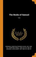 The Books of Samuel: V.5 101925713X Book Cover