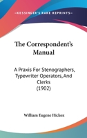 The Correspondent's Manual 1017919305 Book Cover