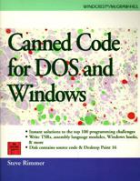 Canned Code for DOS and Windows 0830645128 Book Cover