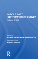 Middle East Contemporary Survey, Volume X, 1986 0367153114 Book Cover