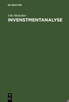 Invenstmentanalyse 3486251953 Book Cover