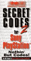 SECRET CODES FOR PLAYSTATION, VOLUME 2 (Brady Games Strategy Guides) 1566866847 Book Cover