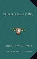 Ernest Renan 1017528659 Book Cover