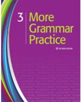 More Grammar Practice 3 1111220093 Book Cover