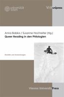 Queer Reading in Den Philologien: Modelle Und Anwendungen 3899713877 Book Cover