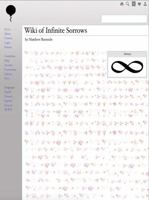 Wiki of Infinite Sorrows Paperback Matthew Burnside 1734306505 Book Cover