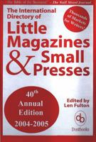 The International Directory of Little Magazines and Small Presses 0916685047 Book Cover