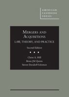 Mergers and Acquisitions: Law, Theory, and Practice 0314289062 Book Cover