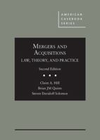 Mergers and Acquisitions: Law, Theory, and Practice 164242580X Book Cover