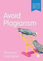 Avoid Plagiarism 1529704979 Book Cover