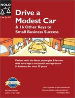 Drive a Modest Car & 16 Other Keys to Small Business Success 0873378008 Book Cover