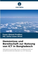 Hemmnisse und Bereitschaft zur Nutzung von ICT in Bangladesch (German Edition) 6207938534 Book Cover