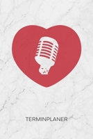 TERMINPLANER: Nostalgie Fans Kalender Musik der 60er Terminkalender - Oldie Party Wochenplaner Mikrofon Rockabilly Wochenplanung Party Taschenkalender Songs To-Do Liste Termine (German Edition) 1672484774 Book Cover