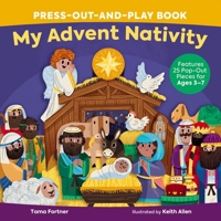 My Advent Nativity Press-Out-and-Play Book: Features 25 Pop-Out Pieces for Ages 3–7 140023185X Book Cover