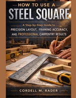 HOW TO USE A STEEL SQUARE: A Step-by-Step Guide to Precision Layout, Framing Accuracy, and Professional Carpentry Results B0GRP4GP43 Book Cover