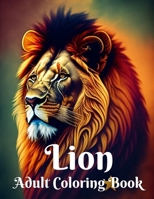 Lion Adult Coloring Book: 25+ Beautiful Illustrations Of Lions B0CW6LMP7W Book Cover
