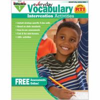 Everyday Intervention Activities Aid for Vocabulary Grade 1 160719130X Book Cover