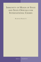 Immunity of Heads of State and State Officials for International Crimes 9004287760 Book Cover