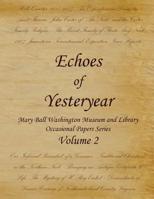 Echoes of Yesteryear Volume 2 149540000X Book Cover