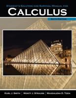 Student's Solution Manual and Survival Manual for Calculus 1465241655 Book Cover