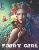 Fairy Girl: Face Coloring Book B0BZFJMJY3 Book Cover