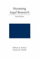 Wyoming Legal Research 1531024599 Book Cover
