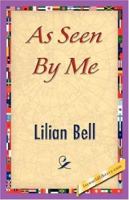 As Seen by Me 1985033585 Book Cover