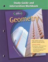 Geometry, Study Guide and Intervention Workbook 0078601916 Book Cover