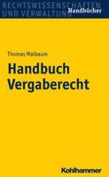 Handbuch Vergaberecht 3170307541 Book Cover