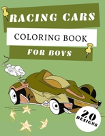 Racing Cars Coloring Book For Boys: Formula 1 Colouring Pages For Children: Super Sport Car: Funny Gifts For Kids B08PX7DBXV Book Cover