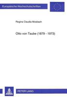 Otto Von Taube (1879-1973): Visionismus Zwischen Kunstautonomie Und Engagement 363148268X Book Cover