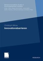 Innovationsbarrieren 3834925845 Book Cover