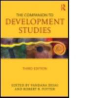 The Companion to Development Studies 0340889144 Book Cover