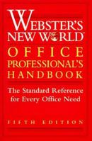 Webster's New World Office Professional's Handbook (Webster's New World Office Professional's Desk Reference) 0028606191 Book Cover
