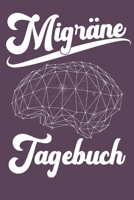 Migr�netagebuch: Migr�netagebuch - Tagebuch Migr�ne, Migr�netagebuch, Schmerzprotokoll, Krankheitstagebuch, Kopfschmerzen, Kopfschmerz Tagebuch 1654672459 Book Cover