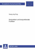 Konjunktion Und Konjunktionale Funktion 3631358245 Book Cover