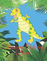 Dinosaur Coloring Book: Dinosaur Coloring Book Great Gift for Boys & Girls, Ages 4-8    40 cute pages coloring   books. B088LFRH89 Book Cover