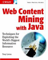 Web Content Mining with Java 047084311X Book Cover
