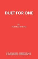 Duet for One: A Play (Acting Edition) 0573110913 Book Cover